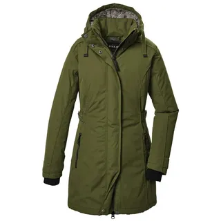 G.I.G.A. DX Damen Funktionsparka/Parka wasserdicht mit abzippbarer Kapuze GW 70 WMN PRK, olivgrün, 36, 41863-000