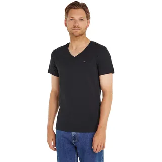 Tommy Hilfiger Original V-neck Kurzarm-T-Shirt Tommy Black S