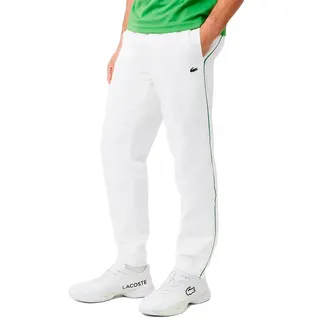 Lacoste Taffeta Contrast Trainingsanzug - White Billiard - M