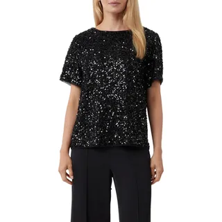 Comma Blusenshirt mit Pailletten