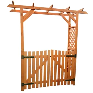 Promadino Rosenbogen Bamberg 200 x 51 x 130 cm Braun