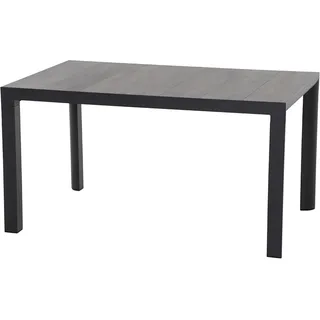 Siena Garden Gartentisch 160 x 90 x 74 cm Anthrazit/Grau
