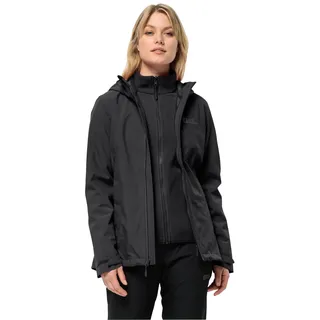 Jack Wolfskin Moonrise 3in1 Jkt W Black S