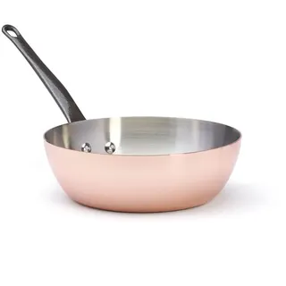 De Buyer 6464.24 Sauteuse, Edelstahl, Silber, 27,9 x 20,1 x 10,9 cm