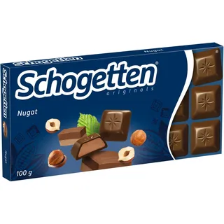 Schogetten Nugat Schokoladentafel 100 g