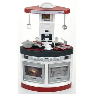 Spielküche KLEIN "Miele Küche Triangel", weiß (weiß, braun, schwarz, silberfarben), Spielküchen, KinderB:43cm H:95cm T:60cm, Spielküche, Made in Germany, B:43cm H:95cm T:60cm