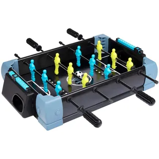 Umbro 5-in-1 Tisch Spiele - 40 x 30 x 25 cm - Fußball, Hockey, Basketball, Tennis und Bowling - Schwarz/Blau