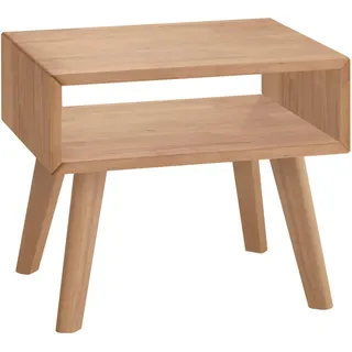 Hasena Nachttisch Jaca Holz Braun Kernbuche