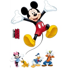 Bild Wandtattoo Mickey and Friends 50 x 70 cm