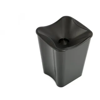 Koala Escupidera AC Verkostungsspucker, Kunststoff, Schwarz, 2,5 L