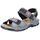 Riemchensandalen Damen Blau 36