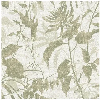 A.S. Création Livingwalls Hot Spots Motivtapete 10,05 m x 0,53 m 782031 Creme/Grün/Gold/Metallic