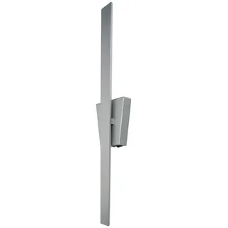 Näve Wandleuchte , Silberfarben , Metall , 4.5x62x10 cm , Lampen & Leuchten, Innenbeleuchtung, Spots & Strahler, Wandstrahler