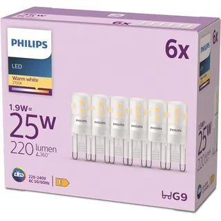 Philips LED 25W G9 WW ND 6CT/6 EC, Matt