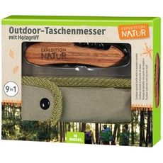 Bild Expedition Natur Outdoor-Taschenmesser mit Holzgriff,