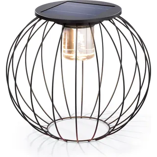 esotec Solarleuchte Sorrent  36 cm aus Metallstäben wetterfest IP44 102744