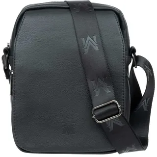 VerMari Furba Herren Ledertasche Schwarz - Schwarz