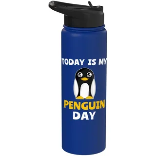 Pinguine Spruch Süsses Pinguinmotiv Pinguin Stainless Steel Insulated Water Bottle