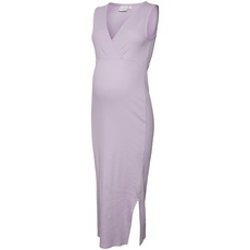 MAMALICIOUS Damen Mlemily Tess S/L Jrs Al Dress 2f A., Lavendula, S