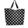 shopper XL dots white