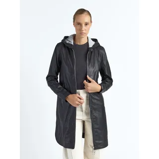 Maze Langjacke »Ledermantel 42020114«, schwarz,