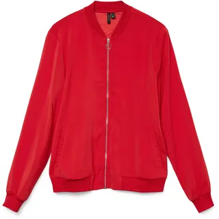 Vero Moda Damen, Vmcoco L/S Bomber Ga Noos, Ribbon Red, x_s