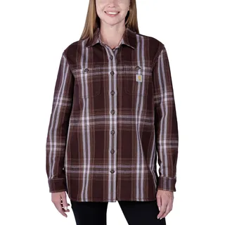CARHARTT Twill Plaid Hemd Lila S