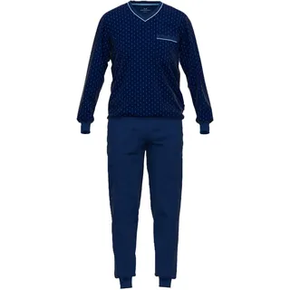 Götzburg Pyjama Herren Blau M (50)