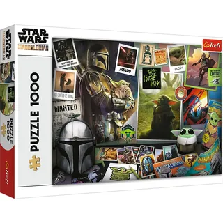 Trefl - Puzzle 1000 Teile, Die Grogu-Kollektion, Star Wars The Mandalorian | Für Kinder und Erwachsene ab 14 Jahren, hochwertige, kreative Unterhaltung, präzise passende Teile