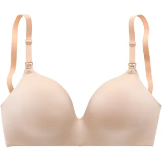 Still-BH LASCANA, Damen, Gr. 95, Cup D, toffee, Microtouch, Obermaterial: 68% Polyamid, 16% Elasthan, 16% Polyester, Basic, BHs Still-BH, ohne Bügel, mit leicht wattierter Schale