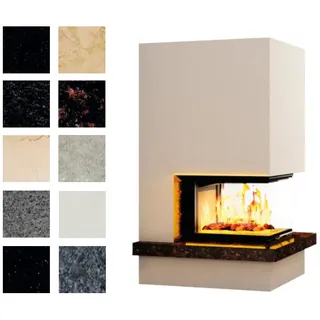 Hajduk Kaminbausatz Royal Extra mit Volcano 3PLUh | 11 kW | Farbwahl