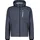 MAN Jacket Zip Hood titanio-alluminio 28US 58