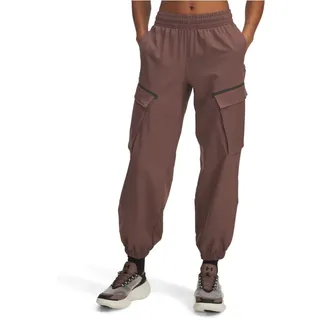 Under Armour Unstoppable Damen Hose, braun - MD