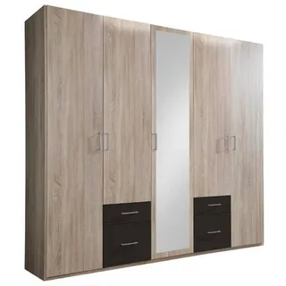 Freiburg 225 x 210 x 58 cm Eiche Nachbildung/graphit