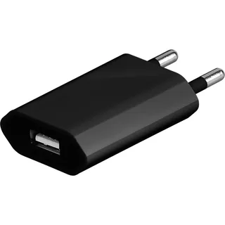 goobay Ladeadapter schwarz, 5 Watt