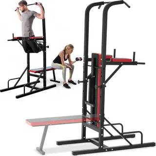 Kraftstation Reeves 180x95x210cm - schwarz