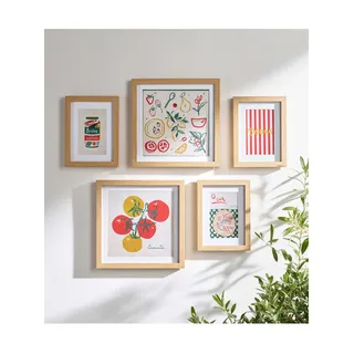 Bild HEINE HOME, bunt (farbe bild(er): rot, bunt), T:2cm, Bilder, Bild