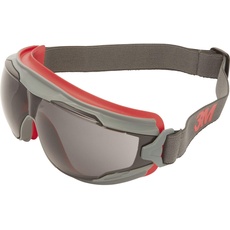 Bild von GoggleGear 500 GG502SGAF Vollsichtbrille mit Antibeschlag-Schutz Rot, Grau DIN EN 166