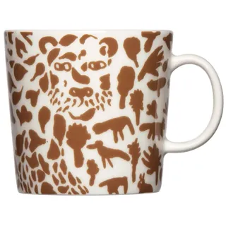 Iittala Tasse Oiva Toikka Cheetah in der Farbe: braun, aus Porzellan hergestellt, Fassungsvermögen: 400 ml, 1067019