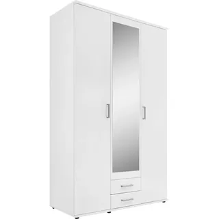 Pol-Power Drehtürenschrank Daniela 120 x 195 x 55 cm Weiß
