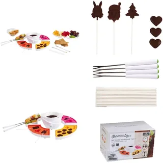 DomoClip Schokoladenfondue 3 Funktionen Pralinen Lollys DOM337