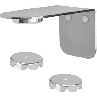 bremermann Magnet-Seifenhalter, silber, Edelstahl , Metall , 4.5x4.5x8 cm , Badaccessoires, Seifenschalen