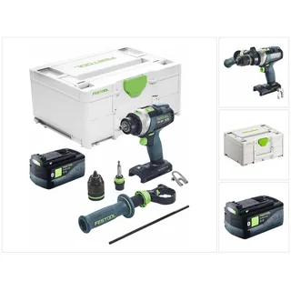 Festool QUADRIVE TPC 18/4 I-Basic inkl. 1 x 5,2 Ah + Transportkoffer