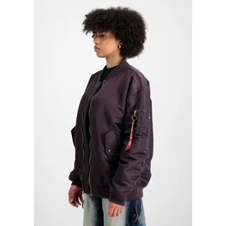 Alpha Industries Ma-1 Core Jacke lila L