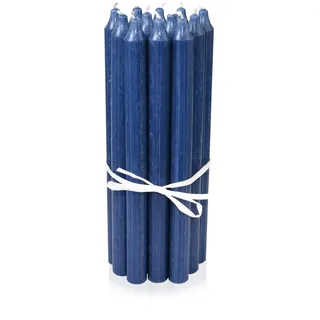 LUMELY dänische Premium Stabkerzen Lavendel, 12er Pack, Höhe 29cm, Ø 2,2cm, Brenndauer ca. 14 Stunden, zylindrische Leuchterkerzen, Deko Kerzen Set, Kerzen Skandinavisch
