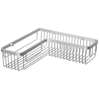 Tatay Rechteckiger Duschkorb Mit Ecke 30x30x8 Cm - Silver - One Size