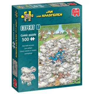 Jan Van Haasteren Expert 7 - Lammgelegt (500 Teile), 500 Stück(e), Landschaft, 15 Jahr(e)