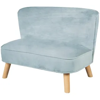 roba Kindersofa Lil Sofa 70 x 48 x 50 cm Holz weiß blau