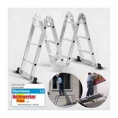 Hammersmith SuperLadder Multifunktionsleiter inkl. Zubehör GRATIS 9010041051603