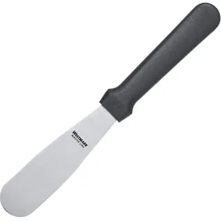 Westmark Profi-Streichpalette/Konditorenmesser, Gerade, Flexibel, Klingenmaß: 3 x 10,5 cm, Länge: 22,5 cm, Rostfreier Edelstahl/Kunststoff, Master Line, Schwarz/Silber, 31182270